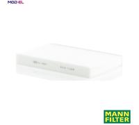 MANN-FILTER CU 2940 Cabin Air Filter - for Cars + Transporters
