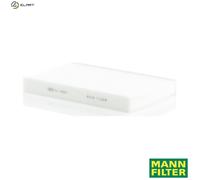 MANN-FILTER, CU 2940 Cabin Air Filter | For Passenger Cars, Dust and Pollen Filtration, Improved Air Quality, Interior Air Protection, True OE Engineering