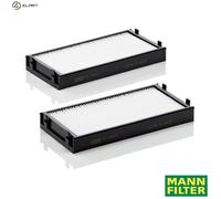 MANN-FILTER CU 2941-2 Cabin Air Filter (set of 2) - for Cars + Transporters