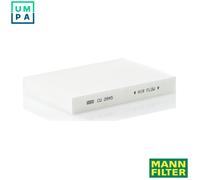 MANN-FILTER Cabin Air Filter CU 2945, Paper, Flat, 23.0 x 15.8 x 3.0 cm, 0.04 kg, For Renault Clio II