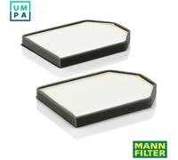 MANN-FILTER CU 2949-2 Cabin Air Filter (set of 2) - for Cars + Transporters