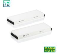MANN-FILTER, CU 3023-2 Cabin Air Filter | For Passenger Cars, Dust and Pollen Filtration, Improved Air Quality, Interior Air Protection, True OE Engineering