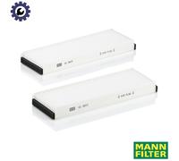 MANN-FILTER CU 3023-2 Cabin Air Filter (set of 2) - for Cars + Transporters