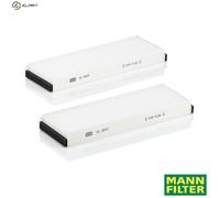 MANN-FILTER, CU 3023-2 Cabin Air Filter | For Passenger Cars, Dust and Pollen Filtration, Improved Air Quality, Interior Air Protection, True OE Engineering