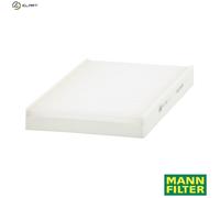 MANN-FILTER Cabin Air Filter CU 3139 – Particulate/Pollen Filter for ALPINA BMW