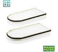Cabin filter Bonnet Particulate Filter CU 3642-2 MANN-FILTER for BMW ALPINA