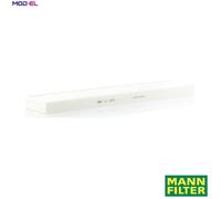 Cabin filter Eng.compart. passeng. side, below plenum chamber cover CU 5257