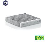 MANN-FILTER CUK 1827 Cabin Air Filter - Pollen Filter with Activated Carbon - for Cars + Transporters