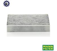 MANN CUK2030 Cabin Air Activated Carbon Filter 197mm Length Fits Jaguar XF 3.0