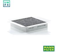 MANN-FILTER CUK 2032 Cabin Air Filter - Pollen Filter with Activated Carbon - for Cars + Transporters