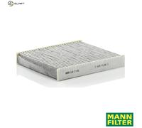 MANN-FILTER CUK 2145 Cabin Air Filter - Pollen Filter with Activated Carbon - for Cars + Transporters