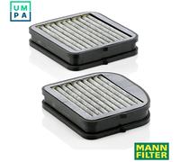 Cabin filter below the glove compartment Activated Carbon Filter CUK 22 000-2