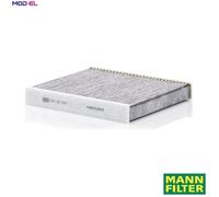 MANN-FILTER Cabin Air Filter CUK 22 032 – Activated Carbon – Behind Glove Compartment
