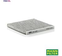 Cabin filter behind the glove compartment Activated Carbon Filter CUK 2226