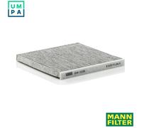 MANN-FILTER CUK 2226 Cabin Air Filter - Pollen Filter with Activated Carbon - for Cars + Transporters