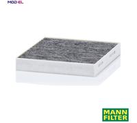 MANN-FILTER CUK 2232/1 Cabin Air Filter - Pollen Filter with Activated Carbon - for Cars + Transporters