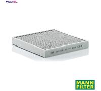 MANN-FILTER Cabin Air Filter CUK 2339 - Activated Carbon Pollen Filter 233 mm Fits BMW Z4