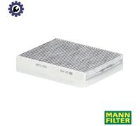 MANN-FILTER CUK 2422 Cabin Air Filter - Pollen Filter with Activated Carbon - for Cars + Transporters