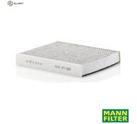 Cabin filter behind the glove compartment Activated Carbon Filter CUK 2442