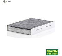 MANN-FILTER CUK 25 003 Cabin Air Filter - Pollen Filter with Activated Carbon - for Cars + Transporters