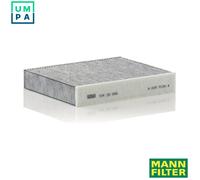 Cabin filter below the glove compartment Activated Carbon Filter CUK 25 006