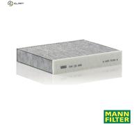 MANN-FILTER, CUK 25 006 Cabin Air Filter, Activated Carbon | For Passenger Cars, Dust and Pollen Filtration, Odor reduction, True OE Engineering