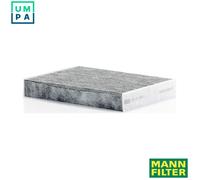 MANN-FILTER CUK 27 009 Cabin Air Filter - Pollen Filter with Activated Carbon - for Cars + Transporters