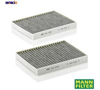 MANN-FILTER CUK 2736-2 Cabin Air Filter - CARS + TRANSPORTERS