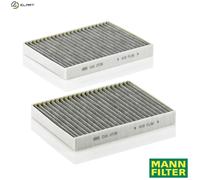 Cabin filter Activated Carbon Filter CUK 2736-2 MANN-FILTER for BMW BENTLEY