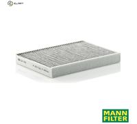 MANN-FILTER CUK 2742 Cabin Air Filter - Pollen Filter with Activated Carbon - for Cars + Transporters