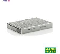 Cabin filter Vehicle interior, driver’s side Activated Carbon Filter CUK 2743