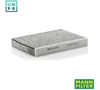 Cabin filter Vehicle interior, driver’s side Activated Carbon Filter CUK 2743