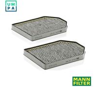 Cabin filter Activated Carbon Filter CUK 2949-2 MANN-FILTER for AUDI A8 D2