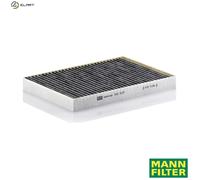 MANN-FILTER CUK 3137 Cabin Air Filter - Pollen Filter with Activated Carbon - for Cars + Transporters