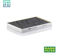 MANN-FILTER CUK 3137 Cabin Air Filter - Pollen Filter with Activated Carbon - for Cars + Transporters