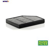 MANN-FILTER CUK 32 001 Cabin Air Filter - Pollen Filter with Activated Carbon - for Trucks + Buses