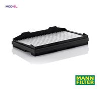 MANN CUK3220 Cabin Air Activated Carbon Filter 326mm Length Fits Saab 9-5