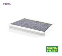MANN-FILTER CUK 3461 Interior Filter - Pollen filter with active charcoal - For left hand side driving passenger cars