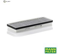 MANN-FILTER Cabin Air Filter CUK 3823 – Pollen Filter with Activated Carbon for Trucks & Buses