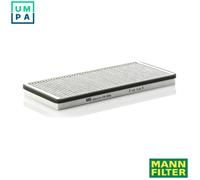 Cabin filter Eng.compart. middle, below plenum chamber cover CUK 3858 for VW