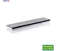 MANN-FILTER Cabin Air Filter CUK 5257 - Activated Carbon - Engine Compartment, Passenger Side