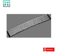 DENSO Activated Carbon Cabin Air Filter - Exact Fit Replacement Pollen Filter - DCF062K