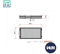 Cabin filter Activated Carbon Filter DP1110.12.0177 Drve+ for BMW X5 X6