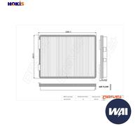 FILTER CABIN AIR DP1110.12.0190 FOR ALPINA ROLLS-ROYCE BENTLEY BMW 3.2L 6cyl B10
