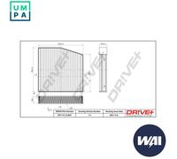 FILTER CABIN AIR DP1110.12.0241 FOR INFINITI MERCEDES-BENZ GLA-CLASS 1.5L 4cyl