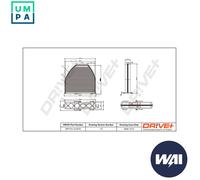 Drive Motorradbekleidung Cabin Air Filter DP1110.12.0272 Carbon for Mercedes-Benz C-Class/GLK 2.1L