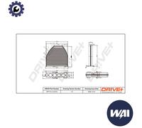 FILTER CABIN AIR DP1110.12.0272 FOR MERCEDES-BENZ C-CLASS/T-Model GLK-CLASS 2.1L