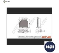 FILTER CABIN AIR DP1110.12.0272 FOR MERCEDES-BENZ C-CLASS/T-Model GLK-CLASS 2.1L