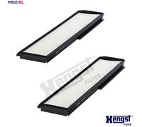 Cabin Air Filter Hengst E1913LI-2 Fits Mercedes E-Class