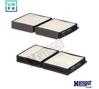 Cabin filter Pollen Filter E1938LI-2 HENGST FILTER for MAZDA 626 Mk V PREMACY
